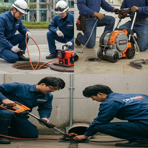 구로구 하수구고압세척 고척동 돔구장 인근
