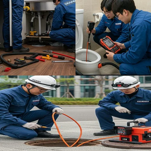 구로구 하수구고압세척 고척동 돔구장 인근