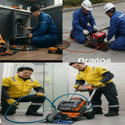 구로 하수구고압세척 신도림역 상가 배관