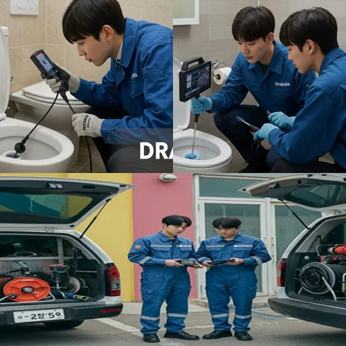 이천 고압세척 하이닉스 인근 원룸 배관