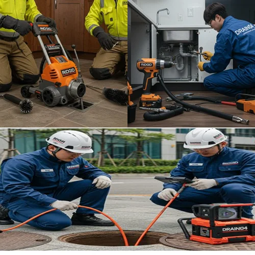 남동구 하수구고압세척 소래포구 어시장 하수구