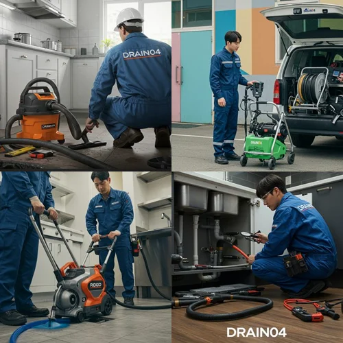 서대문 고압세척 신촌 대학가 하수구