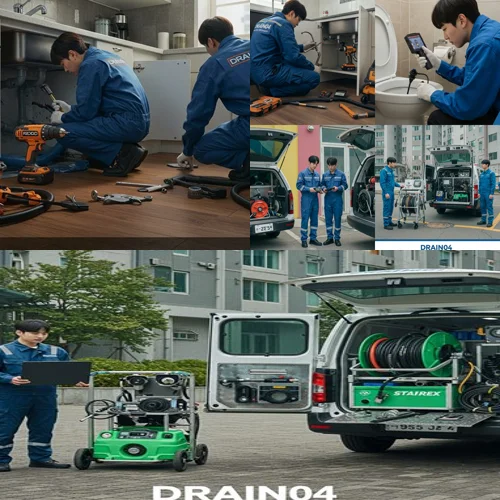 서대문 고압세척 신촌 대학가 하수구