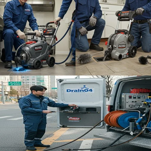 안성 고압세척 안성 공단 배관 청소