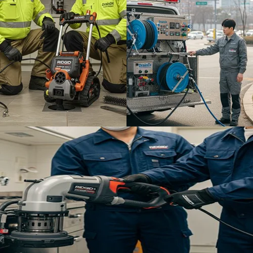 안성 고압세척 안성 공단 배관 청소