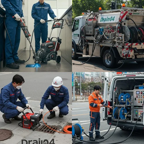 화성 고압세척 향남 제약단지 배관