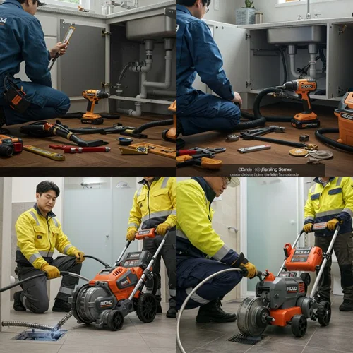 성북구 고압세척 길음뉴타운 아파트 횡주관