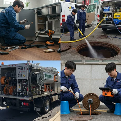 성남시 고압세척 성남 산업단지 공장 배관