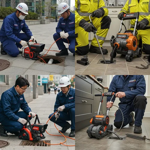 안양시 고압세척 평촌 학원가 상가 배관