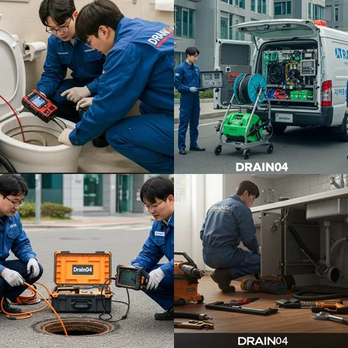 안양시 고압세척 평촌 학원가 상가 배관