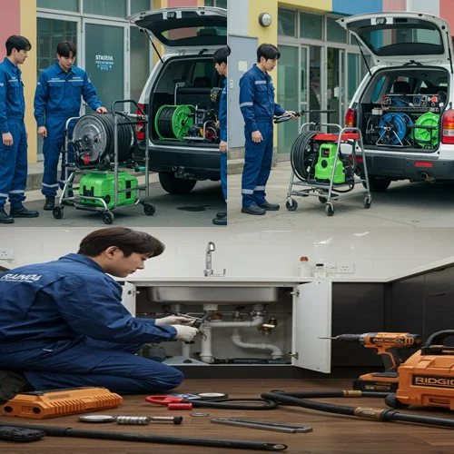 영통구 고압세척 영통역 중심상가 하수구