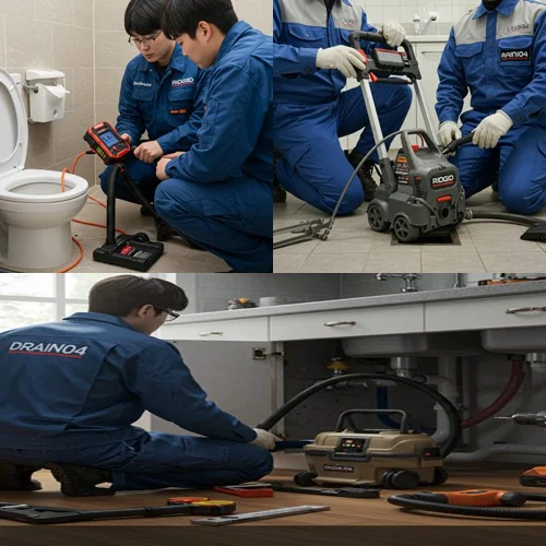 시흥시 고압세척 정왕동 식당가 하수구