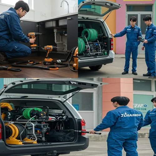 부평 고압세척 부평 지하상가 하수구