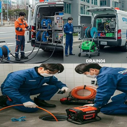오정구 고압세척 부천 산업단지 공장 배관