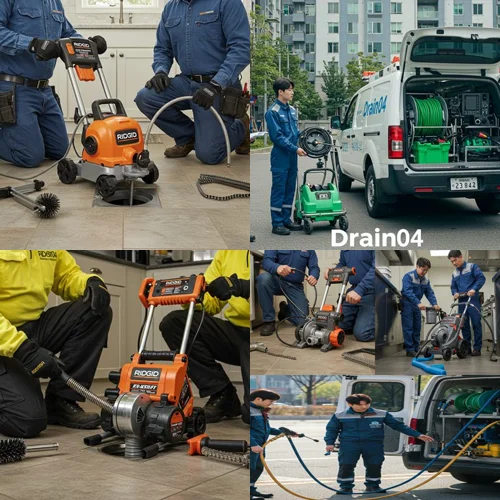 안산시 하수구고압세척 반월공단 공장 배관